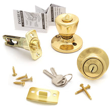 Load image into Gallery viewer, Tulip Entry Knob, PB