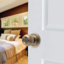 Load image into Gallery viewer, Ball Privacy Door Knob, AB