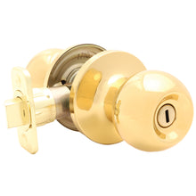 Load image into Gallery viewer, Ball Privacy Door Knob, PB