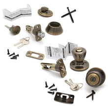 Load image into Gallery viewer, Entry Door Knob and Deadbolt, AB