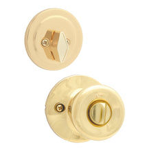 Load image into Gallery viewer, Entry Door Knob and Deadbolt, PB