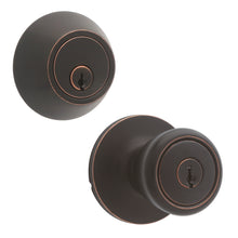 Load image into Gallery viewer, Entry Door Knob and Deadbolt, ORB