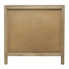 Load image into Gallery viewer, InPlace 32 in. W x 15 in. D x 34 in. H Creme Real Mango Wood 2 Door Accent Cabinet, The Strata, 9020002