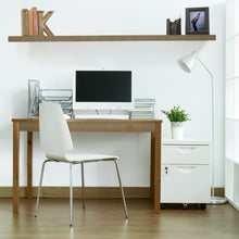 Load image into Gallery viewer, InPlace 72 in Gray Oak Floating Shelf Wall Mounted Hidden Brackets, 9580004E