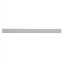 Load image into Gallery viewer, InPlace 24 in W x 8.50 in D x 2.75 in H White Floating Bracket Shelf with Edge, 9580028E