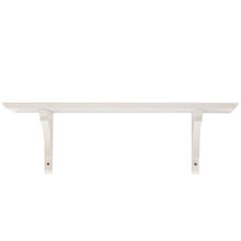 Load image into Gallery viewer, InPlace 18 in W x 7 in D x 7 in H in White Cottage Bracket Shelf Small, 9602214E
