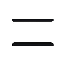 Load image into Gallery viewer, InPlace 2 Pc 18 in W x 8 in D x 1.50 in H Black Hidden Bracket Shelf, 9603000E