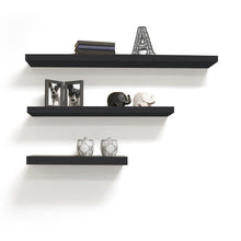 Load image into Gallery viewer, InPlace 48 in W x 8 in D x 1.50 in H Black Hidden Bracket Shelf, 9603001E