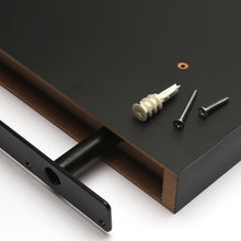 Load image into Gallery viewer, InPlace 48 in W x 8 in D x 1.50 in H Black Hidden Bracket Shelf, 9603001E