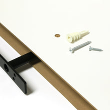 Load image into Gallery viewer, InPlace 24 in W x 8 in D x 1.50 in H White Hidden Bracket Shelf, 9603004E