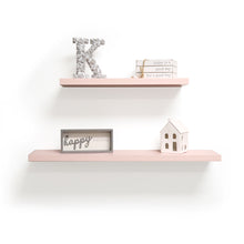 Load image into Gallery viewer, InPlace 23.6 in W x 7.75 in D x 1.25 in H Grey Floating Shelf Slimline, 9605004E