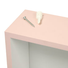 Load image into Gallery viewer, InPlace 2 Pc 10 in W & 8 in W Navy Cube Shelf Set, 9605026E