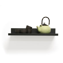 Load image into Gallery viewer, InPlace 24 in W x 9 in D x 3.5 in H Black Deep Ledge Shelf, 9605034E