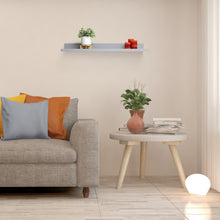 Load image into Gallery viewer, InPlace 24 in W x 9 in D x 3.5 in H Grey Deep Ledge Shelf, 9605032E