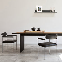 Load image into Gallery viewer, InPlace 24 in W x 9 in D x 3.5 in H Black Deep Ledge Shelf, 9605034E