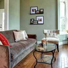 Load image into Gallery viewer, InPlace 24 in. W x 4.5 in. D x 3.5 in. H Black Picture Ledge Floating Wall Shelf