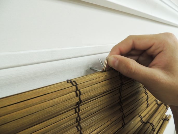 Learn How to Assemble Bamboo Roll-Up Shades From An Expert Decorator