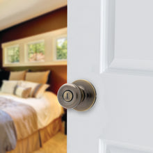 Load image into Gallery viewer, Tulip Privacy Door Knob, AB
