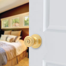 Load image into Gallery viewer, Tulip Privacy Door Knob, PB
