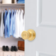 Load image into Gallery viewer, Tulip Passage Door Knob, PB
