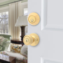 Load image into Gallery viewer, Single Cylinder Deadbolt, PB
