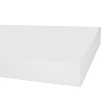 Load image into Gallery viewer, InPlace 72 in White Floating Shelf Wall Mounted Hidden Brackets, 9580010E
