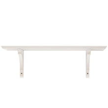 Load image into Gallery viewer, InPlace 18 in W x 7 in D x 7 in H in White Cottage Bracket Shelf Small, 9602214E
